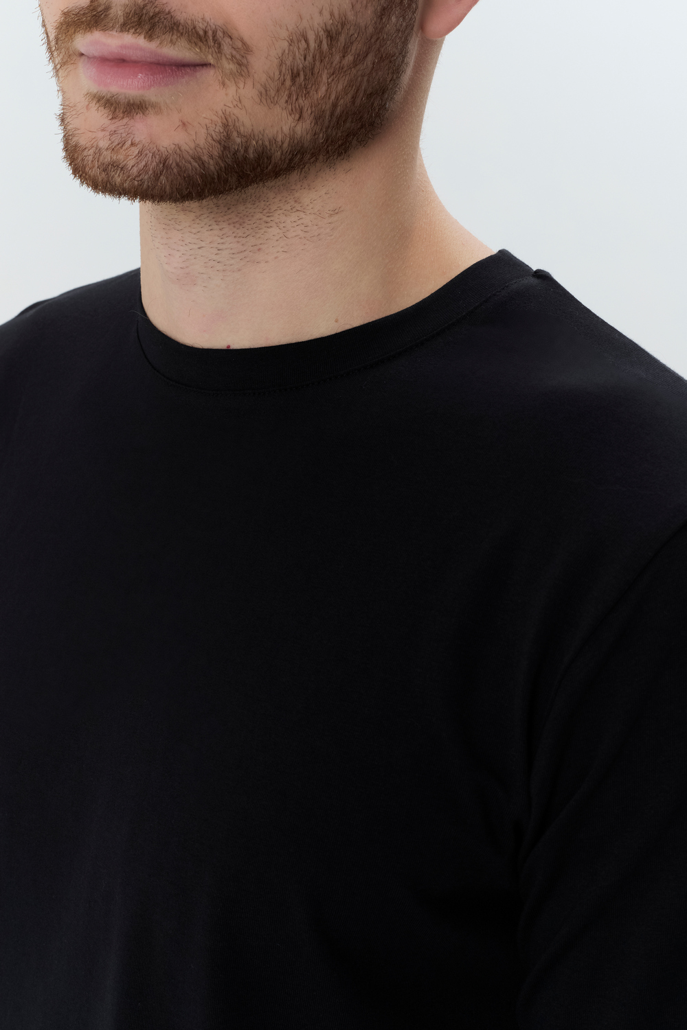 Лонгслив 1021 ЧЕРНЫЙ