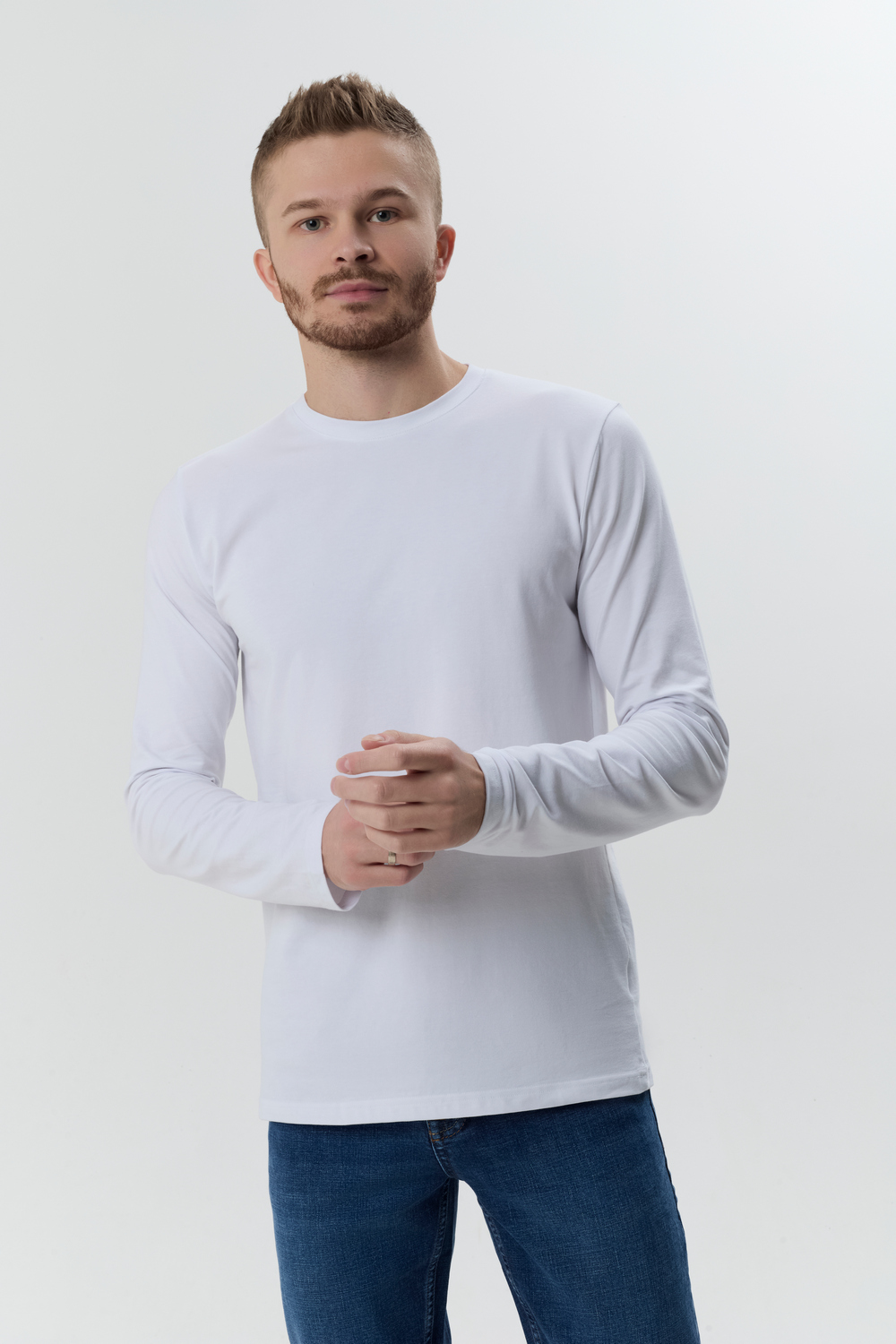 Лонгслив 1021 БЕЛЫЙ