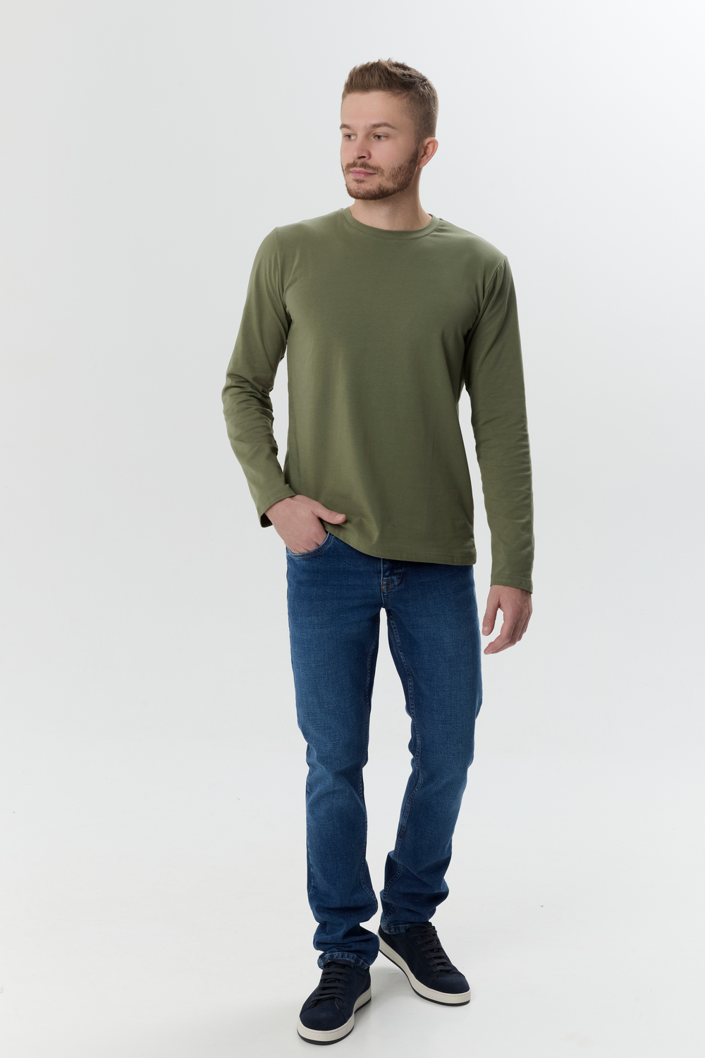 Лонгслив 1021 ХАКИ