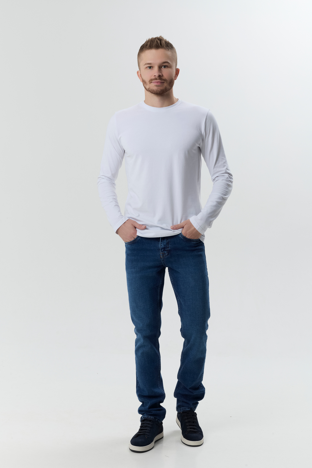 Лонгслив 1021 БЕЛЫЙ