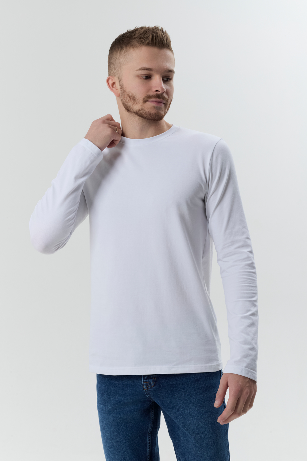 Лонгслив 1021 БЕЛЫЙ