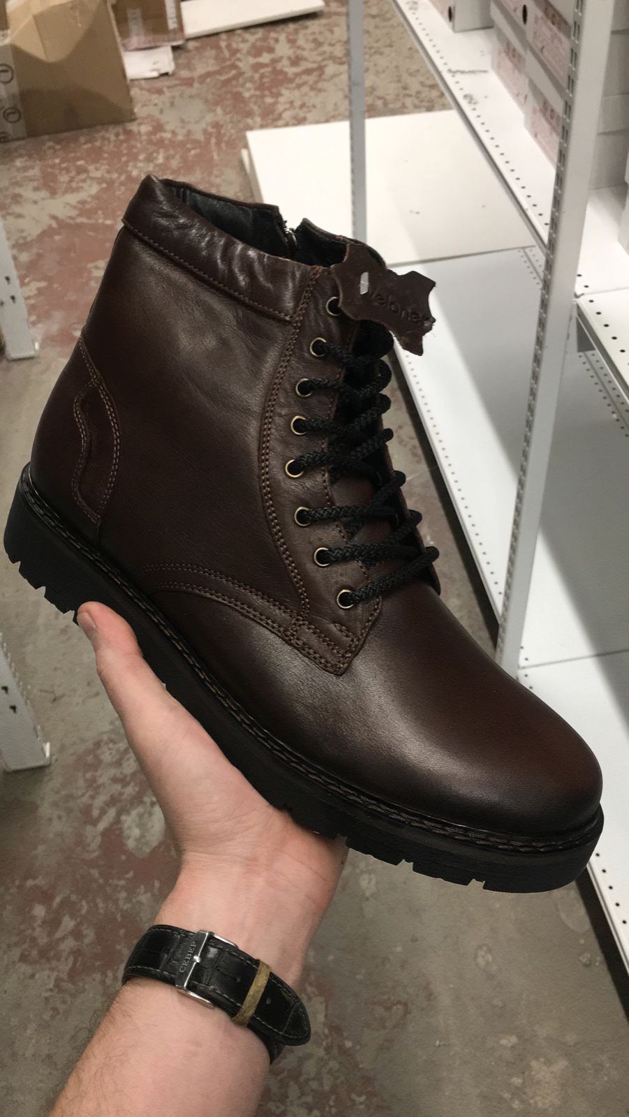 Ботинки 280 КОРИЧНЕВЫЙ